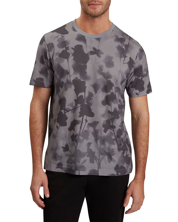 Футболка Denniss с цветочным принтом Ted Baker, серый 
Футболка Denniss с цветочным принтом Ted Baker, серый