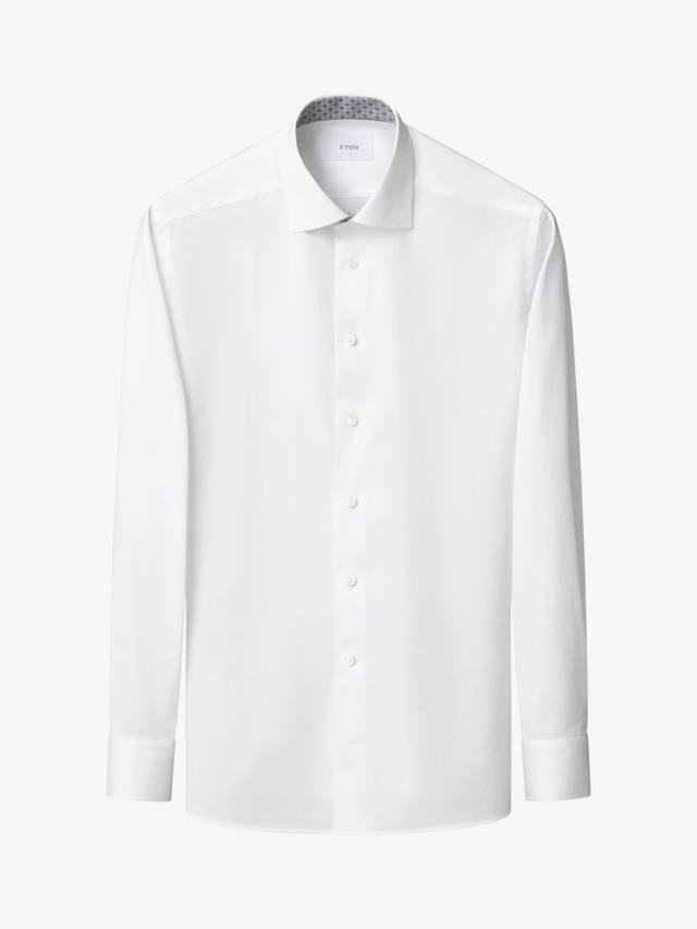 Футболка из хлопкового габардина Signature Eton, White
Футболка из хлопкового габардина Signature Eton, White