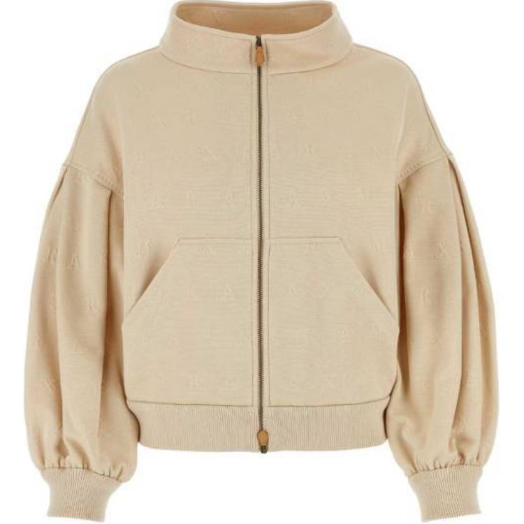 Свитшот с длинным рукавом на молнии MaxMara, бежевый
Свитшот с длинным рукавом на молнии MaxMara, бежевый