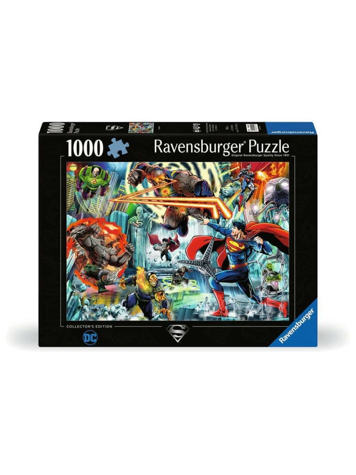 Цветной пазл Ravensburger «Супермен» из 1000 деталей
Цветной пазл Ravensburger «Супермен» из 1000 деталей
