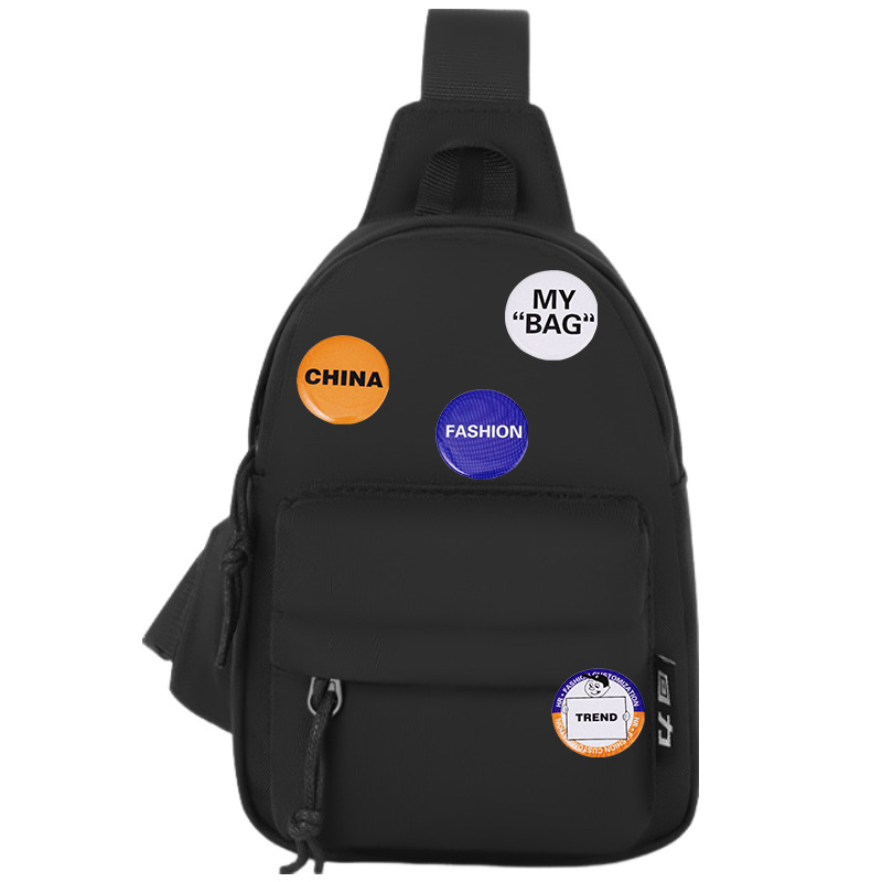 Воин Нейлоновая Сумка-слинг Унисекс Белая, Черная с Бейджем (Включает Бейдж 4)
Воин Нейлоновая Сумка-слинг Унисекс Белая, Черная с Бейджем (Включает Бейдж 4)