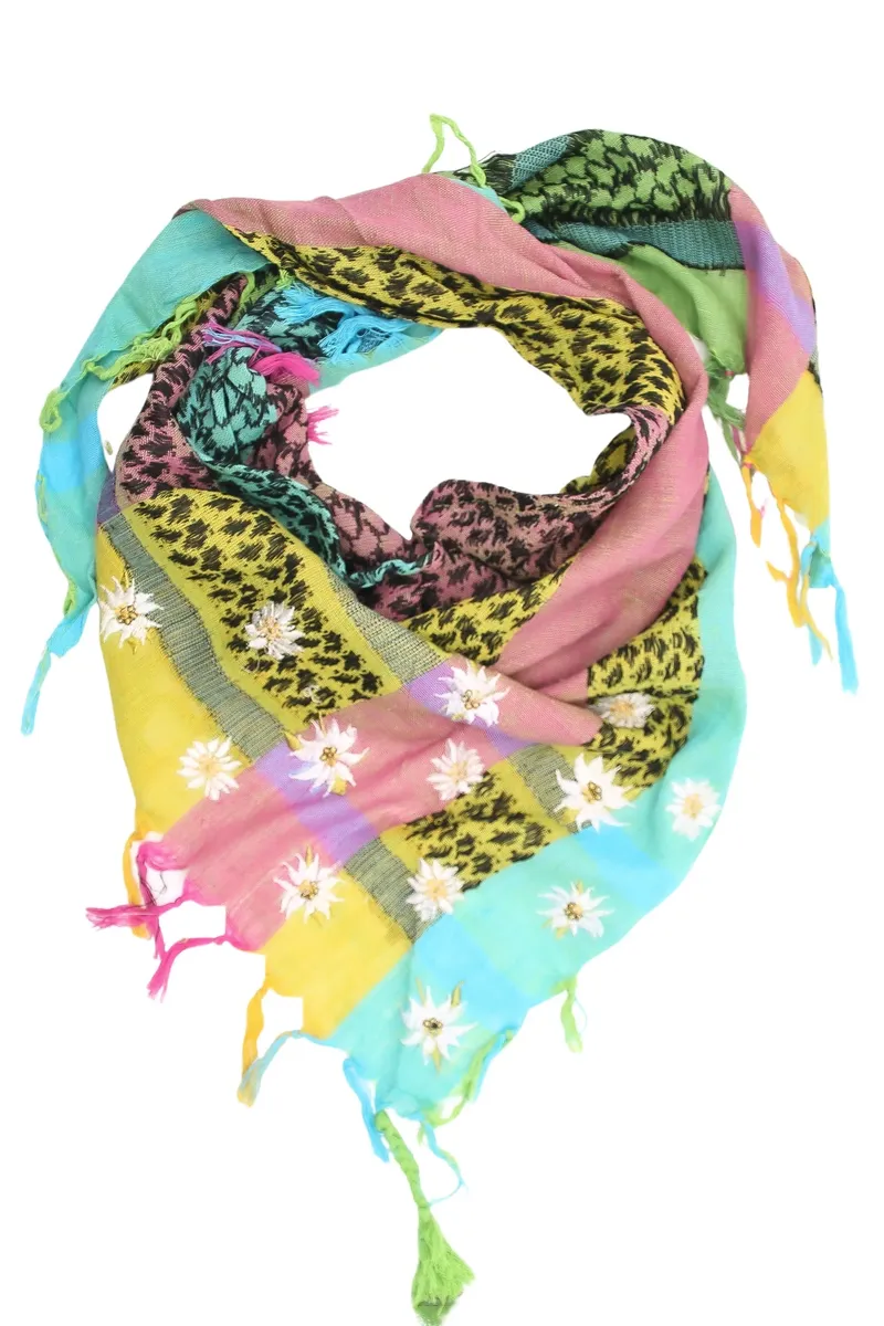 Шарф Allgäu Rebell "Эдель-Хиппи" с яркими цветами эдельвейса, цвет Bunt
Шарф Allgäu Rebell "Эдель-Хиппи" с яркими цветами эдельвейса, цвет Bunt