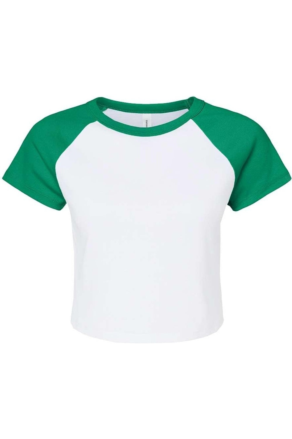 Женская футболка реглан с микро-рубчиком BELLA + CANVAS для малышей, цвет white/ kelly
Женская футболка реглан с микро-рубчиком BELLA + CANVAS для малышей, цвет white/ kelly