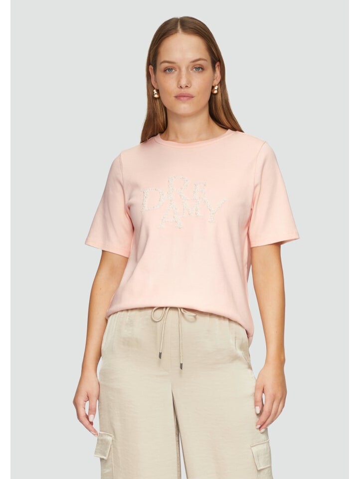 Футболка sOliver BLACK LABEL kurzarm, розовый 
Футболка sOliver BLACK LABEL kurzarm, розовый