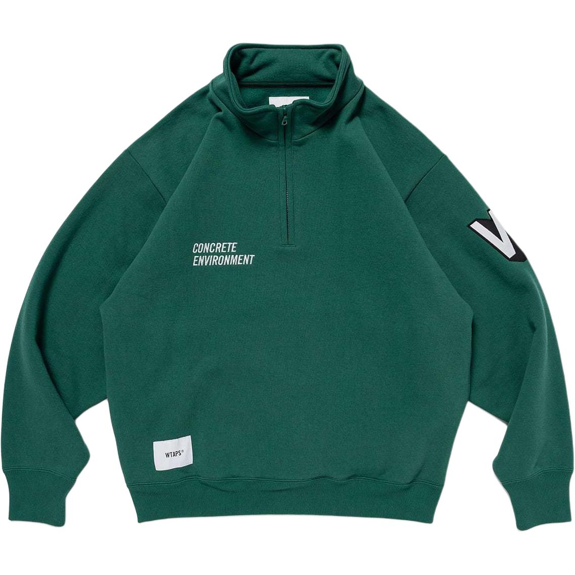 Хлопковый свитшот depst WTAPS, зеленый
Хлопковый свитшот depst WTAPS, зеленый