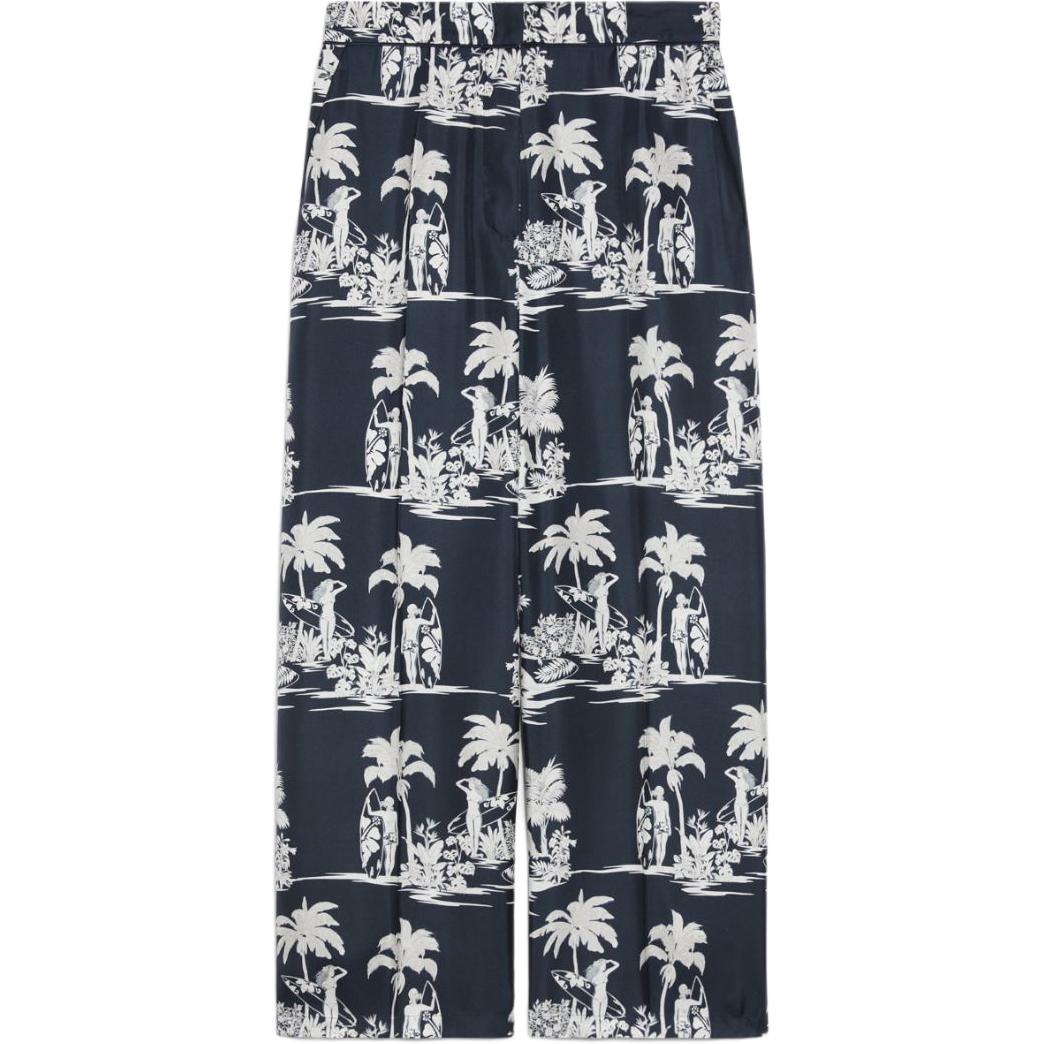 Max Mara Studio Paglie Брюки с узором All Over MaxMara Studio, синий
Max Mara Studio Paglie Брюки с узором All Over MaxMara Studio, синий