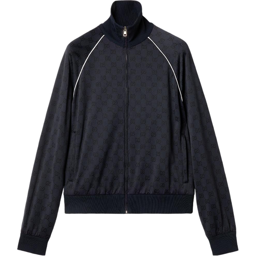 Монограммированная куртка на молнии GUCCI, морской синий
Монограммированная куртка на молнии GUCCI, морской синий