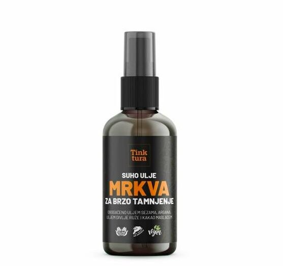 Настойка морковного сухого масла, 100мл Tinktura
Настойка морковного сухого масла, 100мл Tinktura