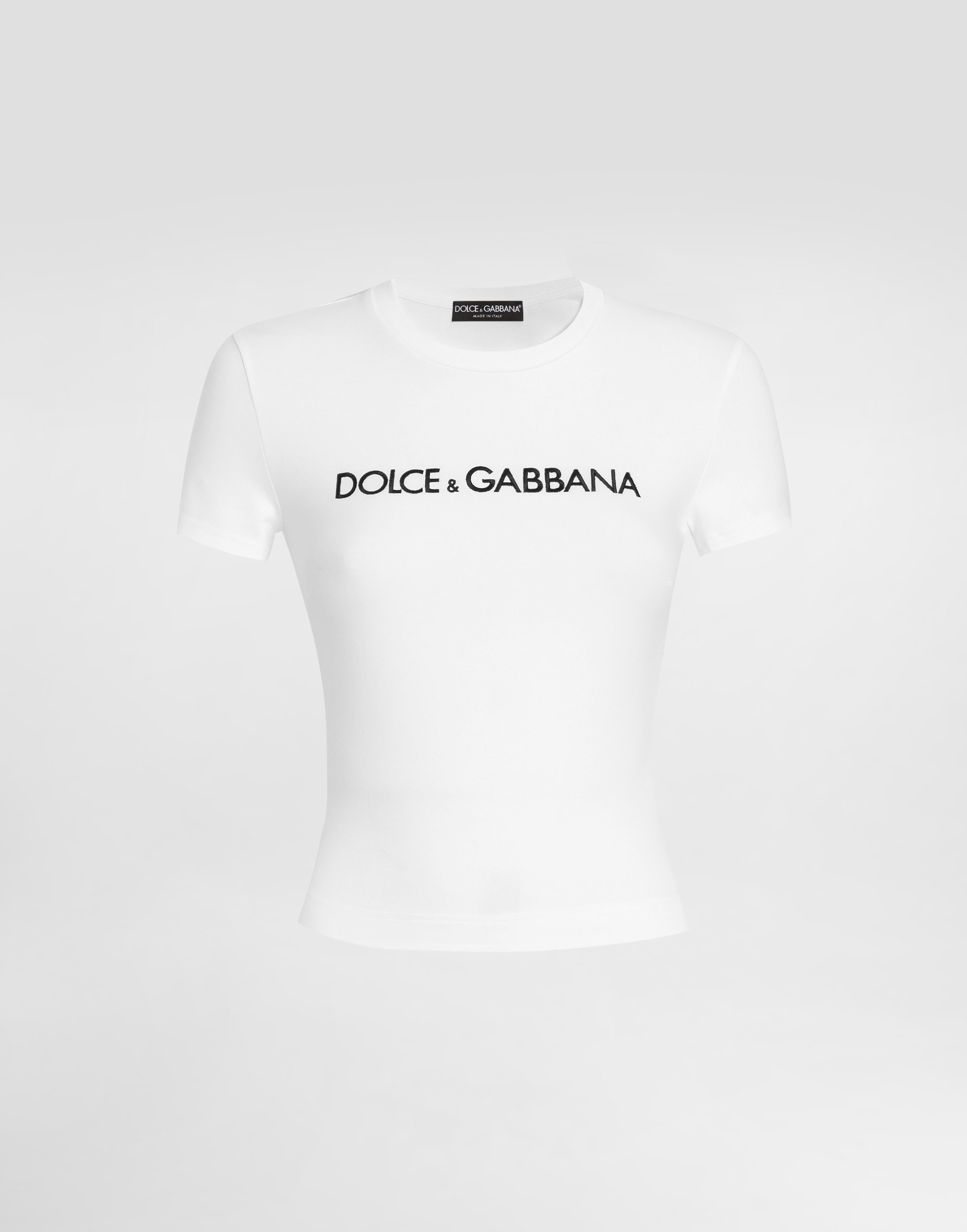 Короткая футболка с логотипом dg Dolce & Gabbana, белый
Короткая футболка с логотипом dg Dolce & Gabbana, белый