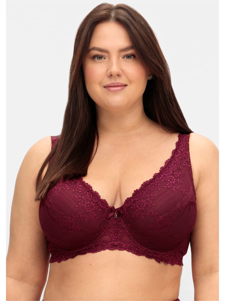 Бюстгальтер на косточках sheego, темно-красный
Бюстгальтер на косточках sheego, темно-красный