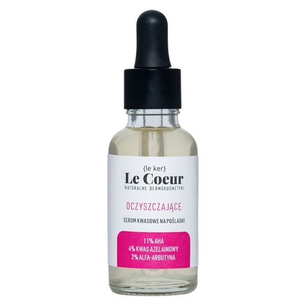 Очищающая кислотная сыворотка для ягодиц, 30 мл Le Coeur
Очищающая кислотная сыворотка для ягодиц, 30 мл Le Coeur
