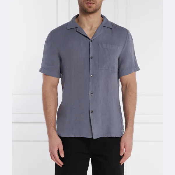 Льняная рубашка ellino комфортного кроя Hugo, синий
Льняная рубашка ellino комфортного кроя Hugo, синий