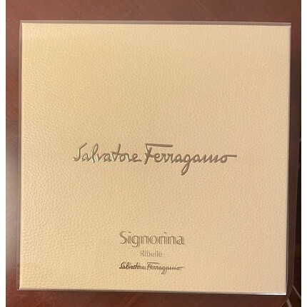 Salvatore Ferragamo Signorina Ribelle 100ml EDP 10ml EDP 50ml Body Lotion - Pack of 3
Salvatore Ferragamo Signorina Ribelle 100ml EDP 10ml EDP 50ml Body Lotion - Pack of 3