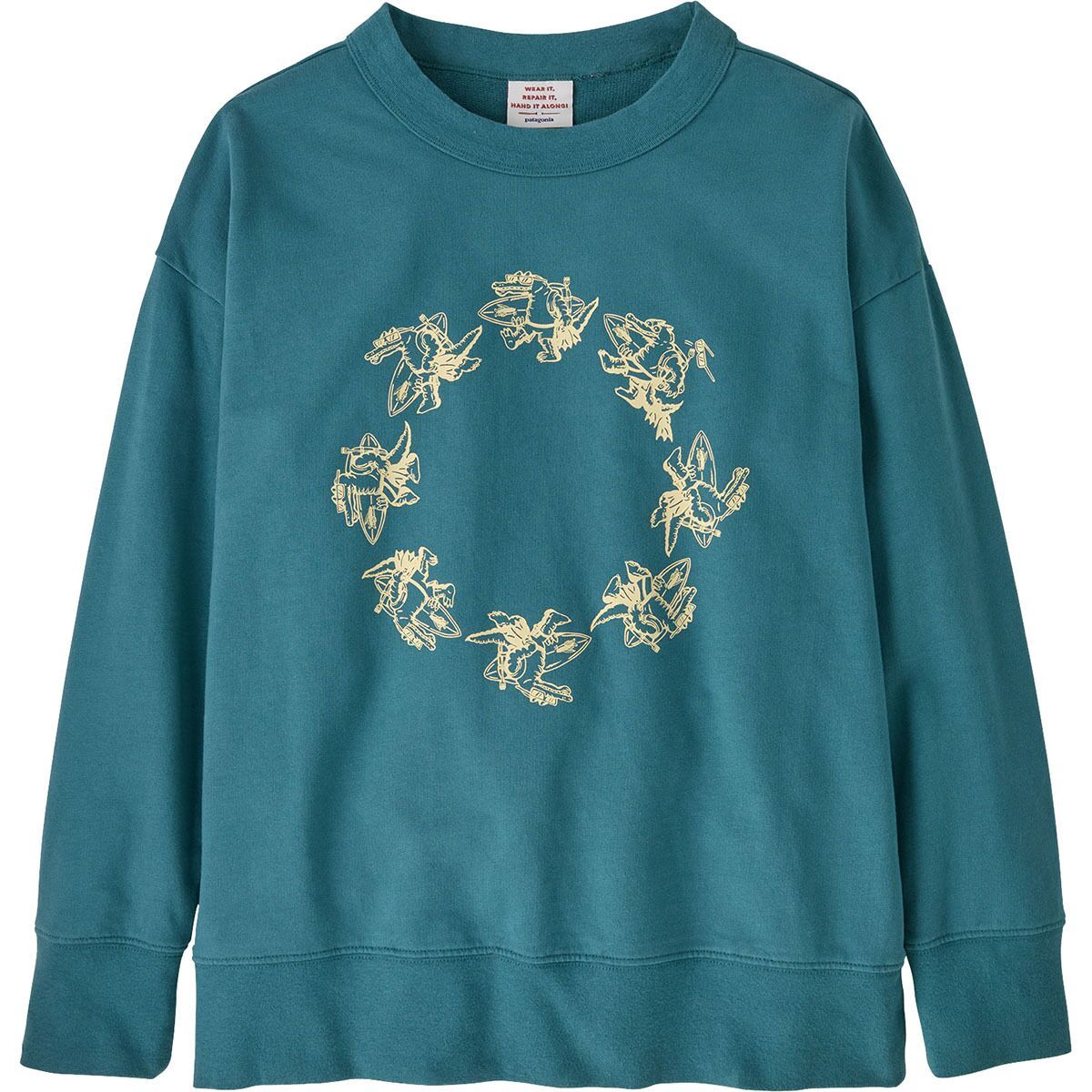 Свитшот кружевной — детский Patagonia, синий
Свитшот кружевной — детский Patagonia, синий