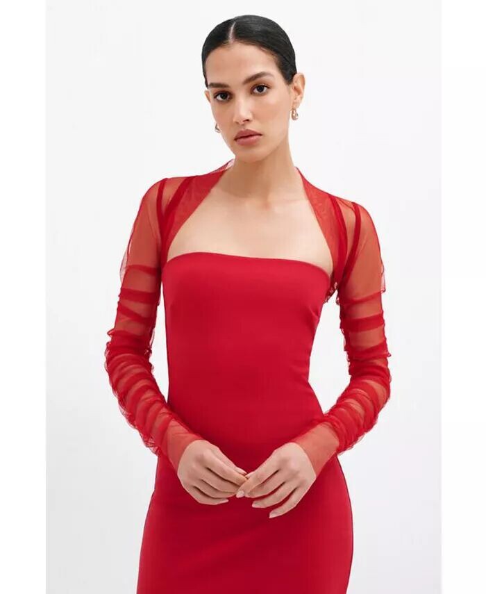 Женский кардиган Madison Bolero Marcella, красный
Женский кардиган Madison Bolero Marcella, красный