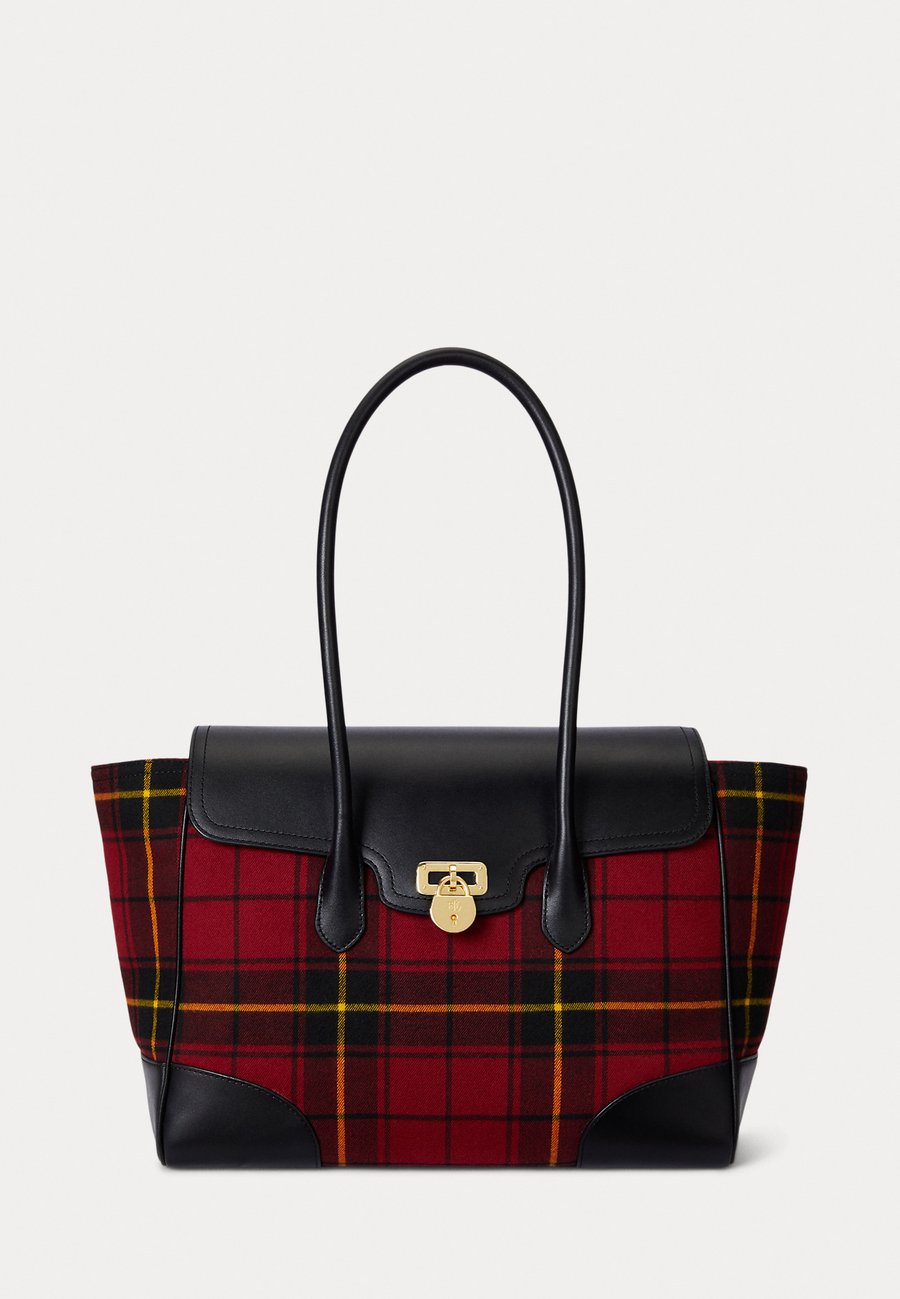 Сумка-шоппер Lauren Ralph Lauren PLAID TWILL LARGE TANNER SATCHEL, Holiday Tartan/Black/Red
Сумка-шоппер Lauren Ralph Lauren PLAID TWILL LARGE TANNER SATCHEL, Holiday Tartan/Black/Red