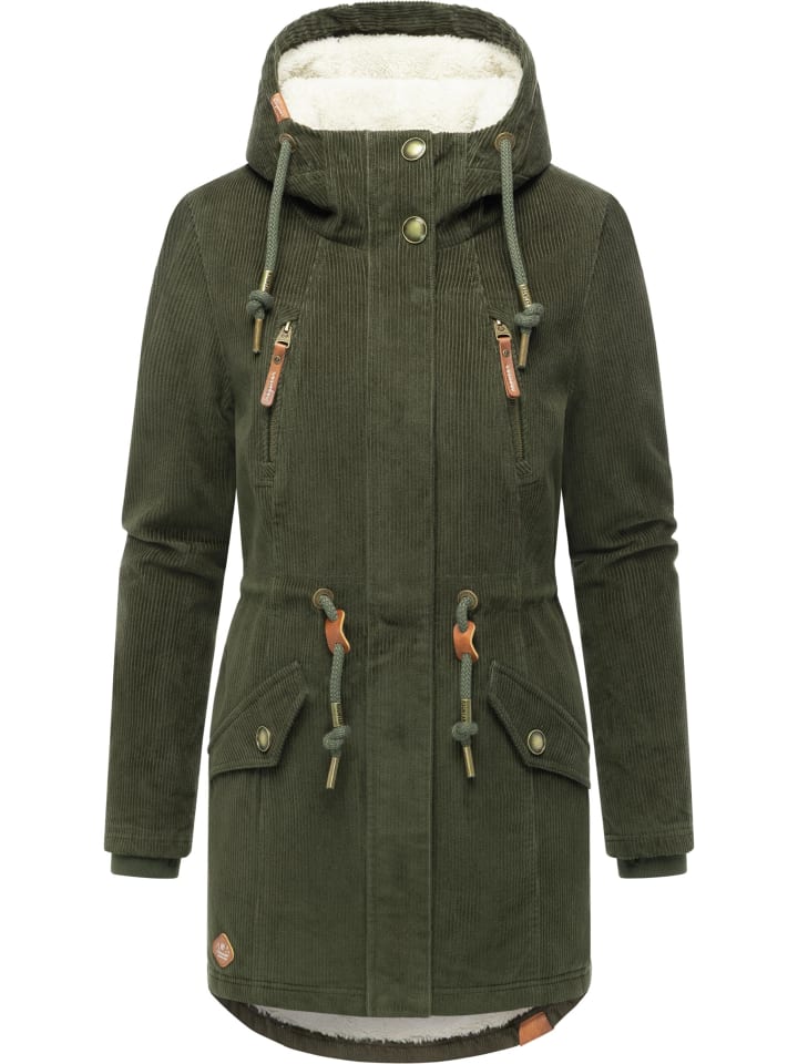 Ragwear Короткое пальто Ellsie Cordy YOUMODO темно-оливкового цвета
Ragwear Короткое пальто Ellsie Cordy YOUMODO темно-оливкового цвета