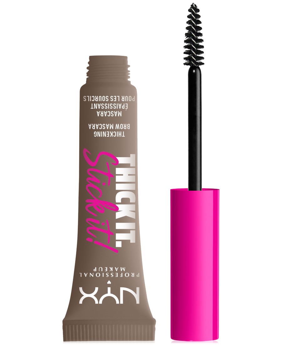 Утолщающая тушь для бровей Thick It. Stick It NYX Professional Makeup, серо-коричневый
Утолщающая тушь для бровей Thick It. Stick It NYX Professional Makeup, серо-коричневый