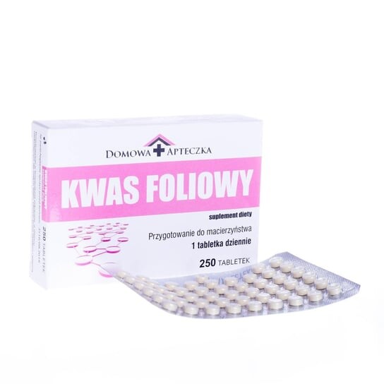 Domowa Apteczka, фолиевая кислота, 250 таблеток
Domowa Apteczka, фолиевая кислота, 250 таблеток