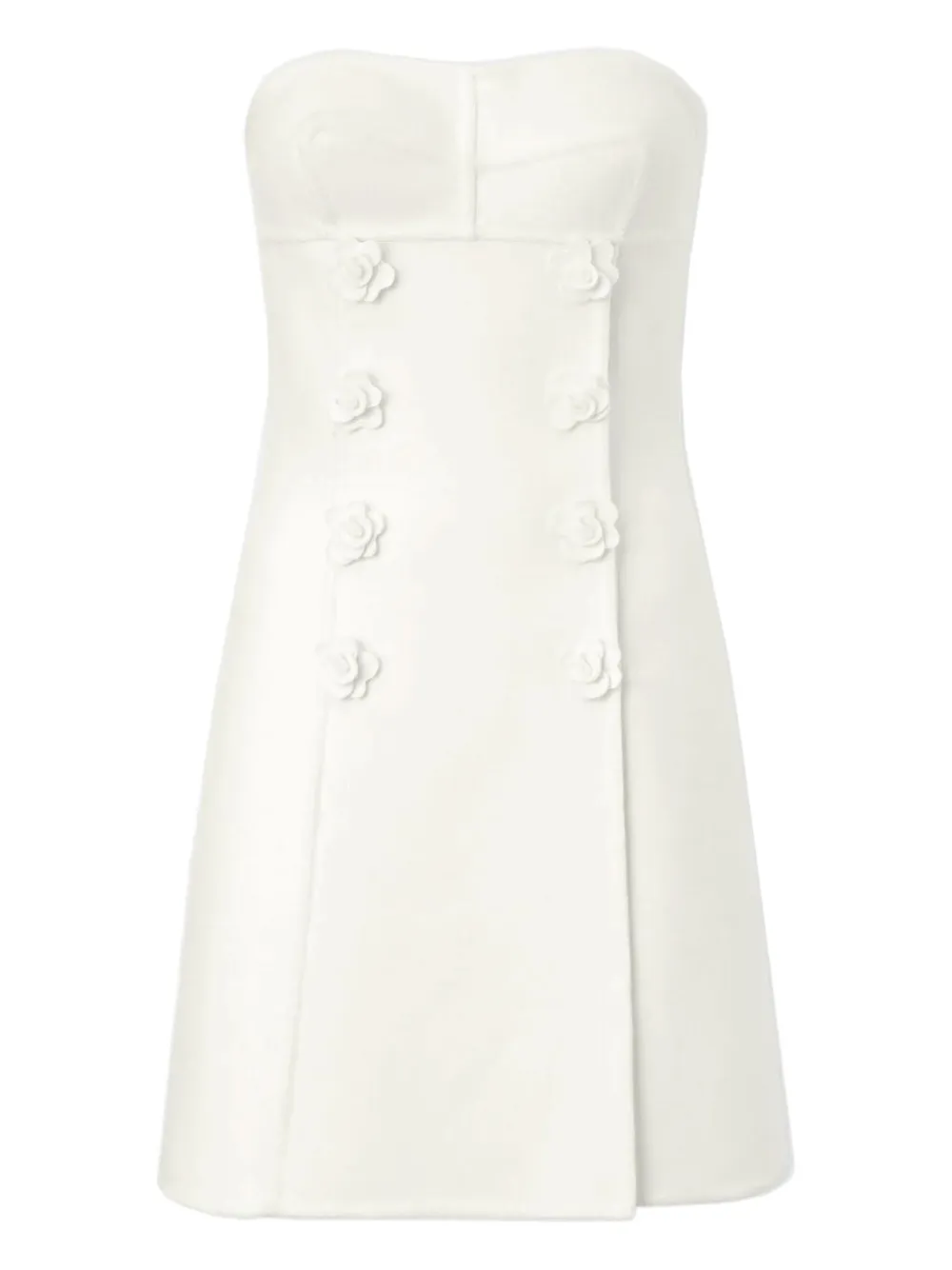Декорированное платье мини без бретелей Ermanno Scervino, белый
Декорированное платье мини без бретелей Ermanno Scervino, белый