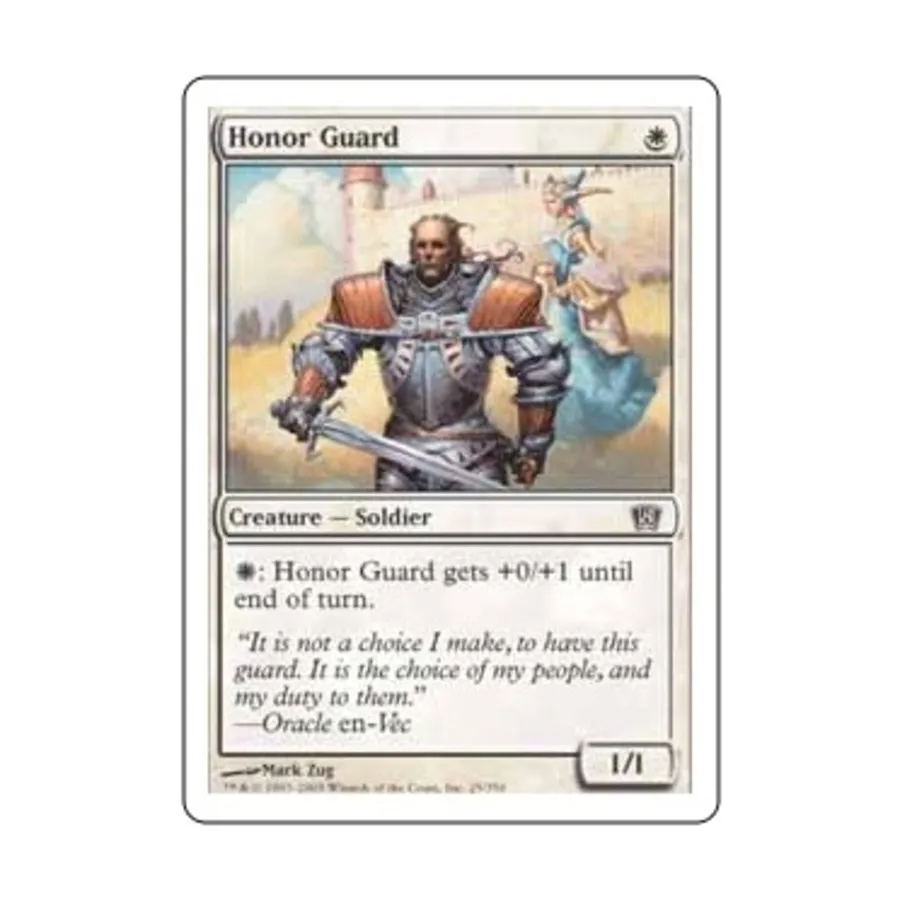 CCG Почетный караул (С), MTG - 8th Edition
CCG Почетный караул (С), MTG - 8th Edition