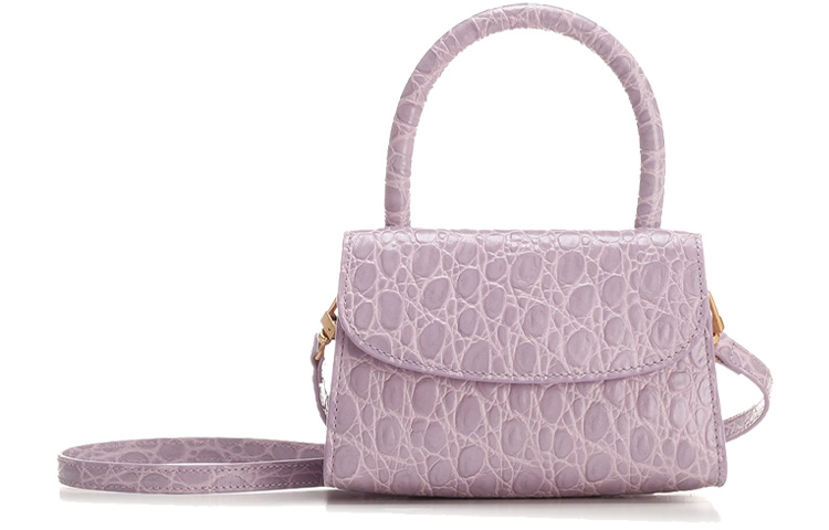 By Far Кожаная сумка через плечо кроко Чехол для телефона Женская сумочка Мини клатч сиреневый
By Far Кожаная сумка через плечо кроко Чехол для телефона Женская сумочка Мини клатч сиреневый