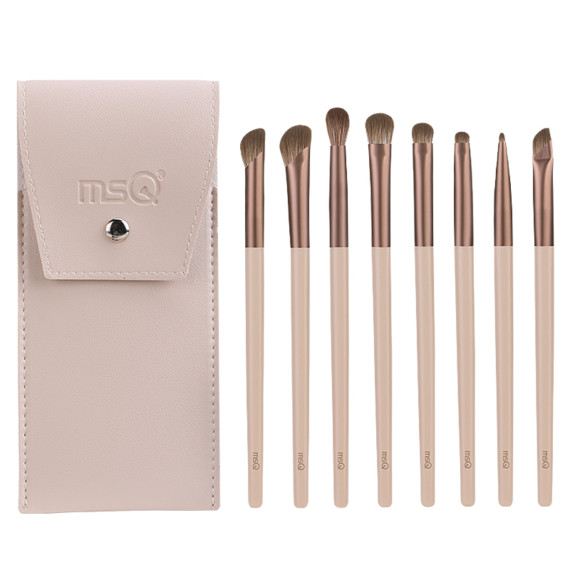 MSQ Набор из 8 кистей для макияжа глаз Mocha Collection портативный дорожный инструмент для макияжа нежный для кожи мягкий смешанный детальный
MSQ Набор из 8 кистей для макияжа глаз Mocha Collection портативный дорожный инструмент для макияжа нежный для кожи мягкий смешанный детальный