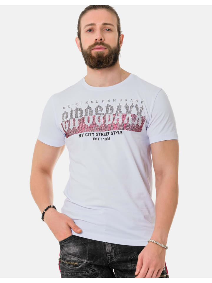 Футболка БЕЛОГО цвета Cipo & Baxx, Белый, Футболка БЕЛОГО цвета Cipo & Baxx
Футболка БЕЛОГО цвета Cipo & Baxx, Белый, Футболка БЕЛОГО цвета Cipo & Baxx