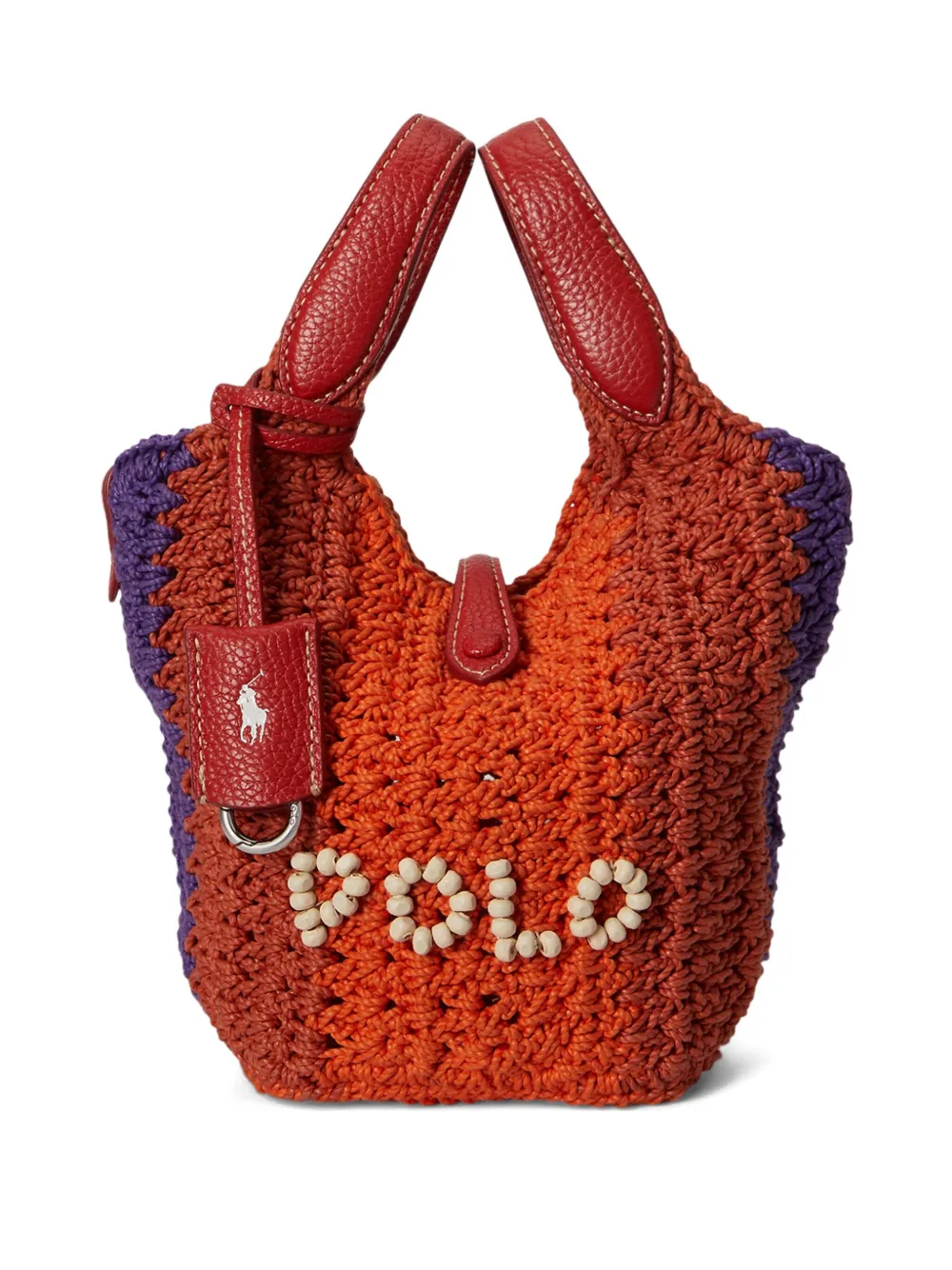 Сумка-тоут Polo Play в технике кроше Polo Ralph Lauren, красный
Сумка-тоут Polo Play в технике кроше Polo Ralph Lauren, красный