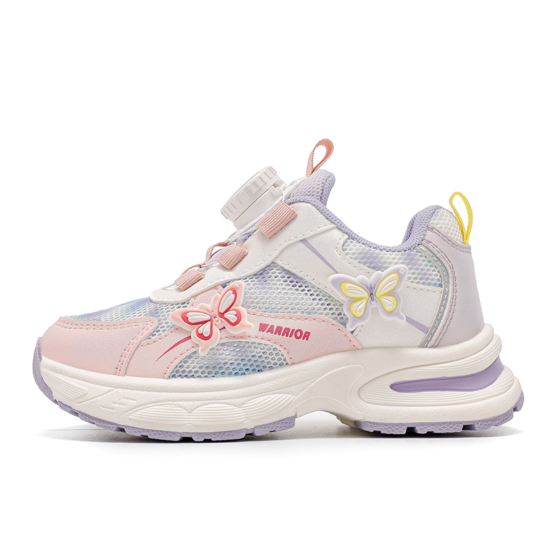 Противоскользящие, легкие, амортизирующие, повседневные кроссовки для детей WARRIOR, розовый/фиолетовый/серебряный
Противоскользящие, легкие, амортизирующие, повседневные кроссовки для детей WARRIOR, розовый/фиолетовый/серебряный
