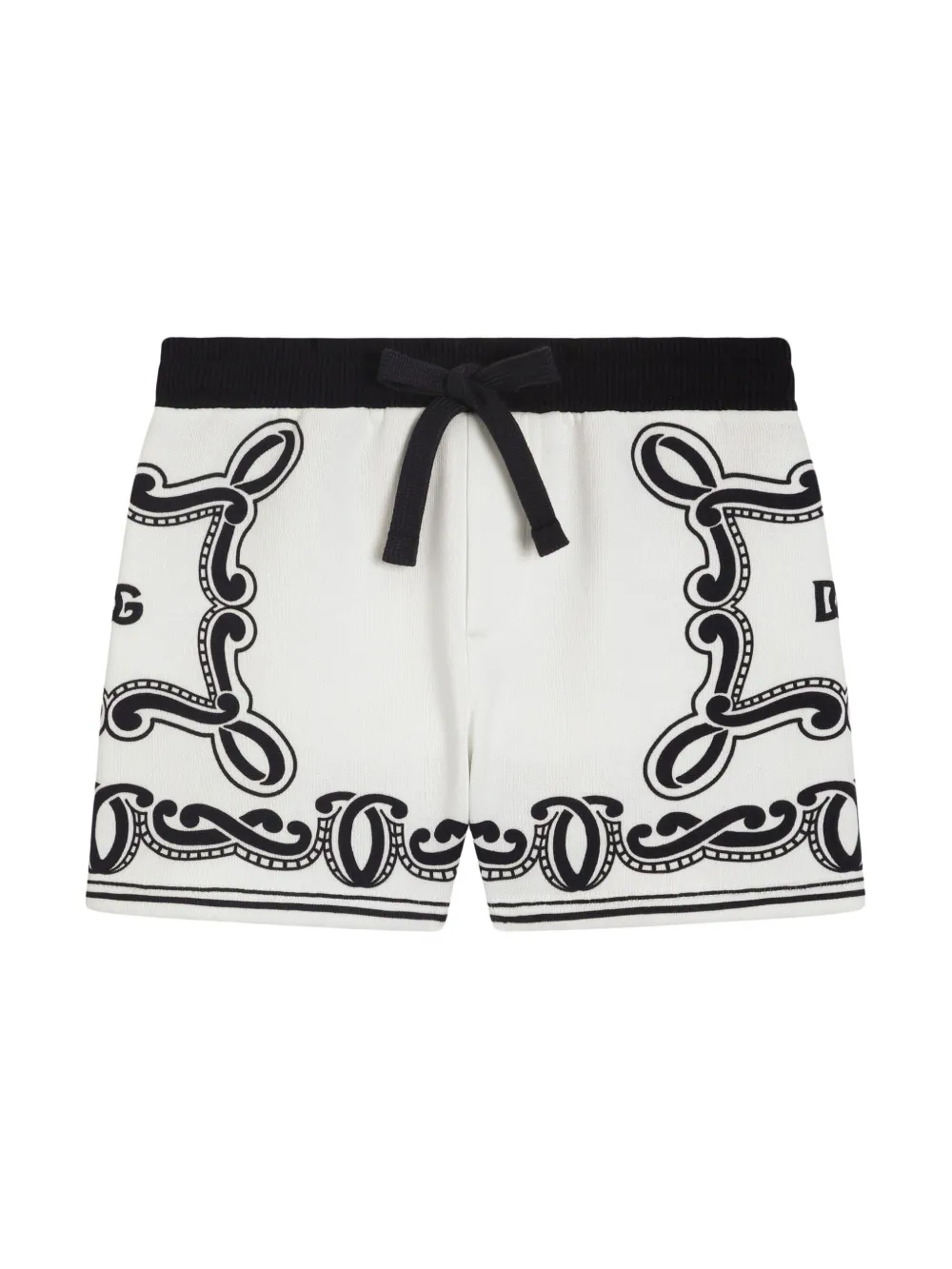 Шорты с принтом Dolce & Gabbana Kids, белый
Шорты с принтом Dolce & Gabbana Kids, белый
