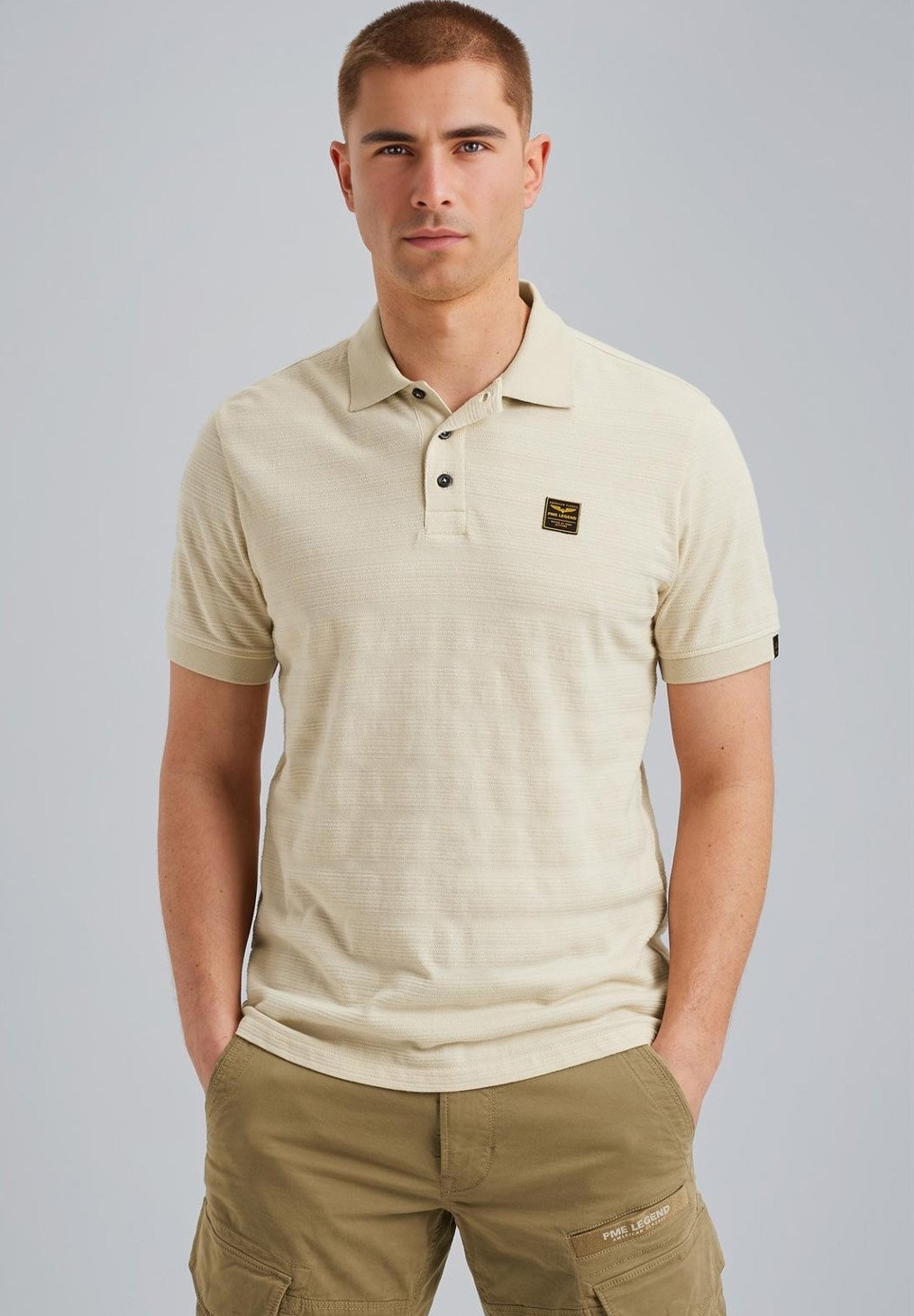 Рубашка поло PME Legend, бежевый
Рубашка поло PME Legend, бежевый