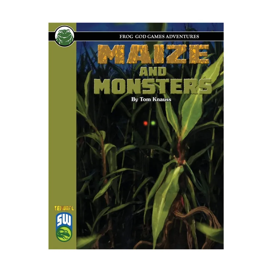 Maize and Monsters (Swords & Wizardry), Swords & Wizardry (Frog God Games), мягкая обложка
Maize and Monsters (Swords & Wizardry), Swords & Wizardry (Frog God Games), мягкая обложка