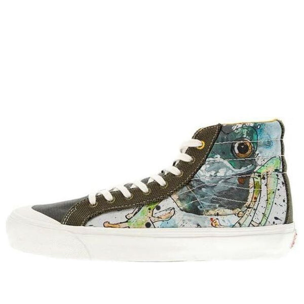 Кроссовки ralph steadman x style 138 lx 'frog' Vans, белый 
Кроссовки ralph steadman x style 138 lx 'frog' Vans, белый