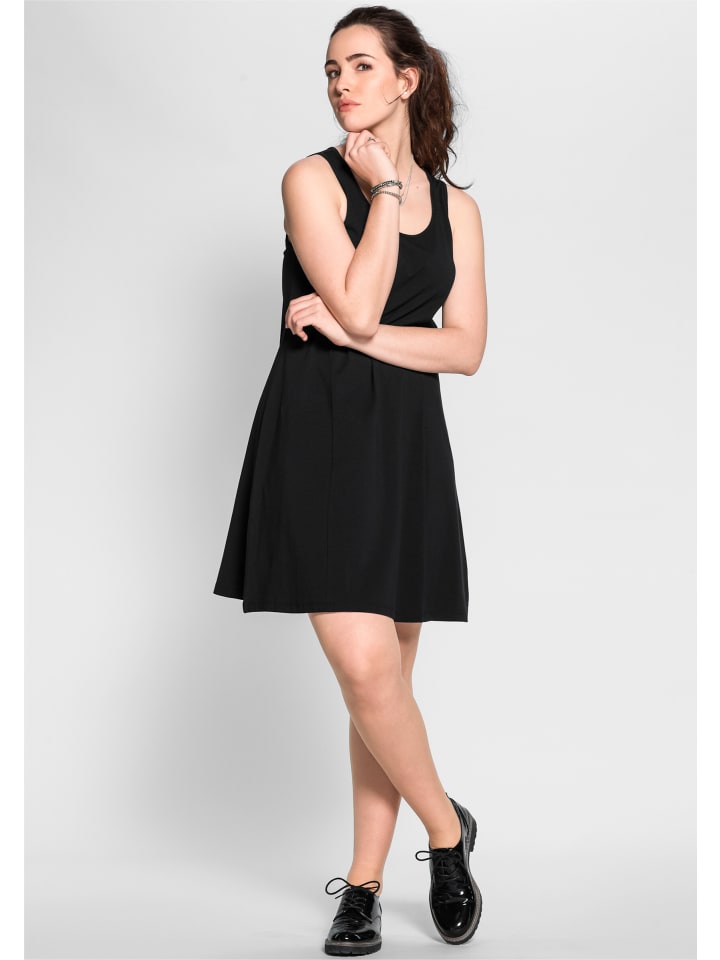 Платье до колена sheego, черный
Платье до колена sheego, черный