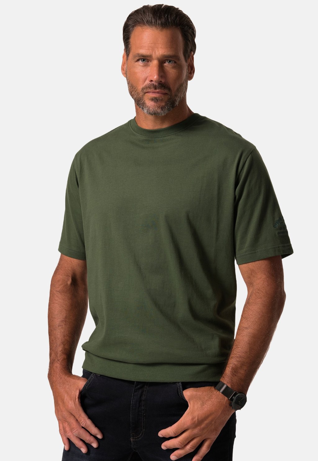 Базовая футболка STOMACH FIT SHORT SLEEVE SLEEVE EMBROIDERY JP1880, зеленый
Базовая футболка STOMACH FIT SHORT SLEEVE SLEEVE EMBROIDERY JP1880, зеленый