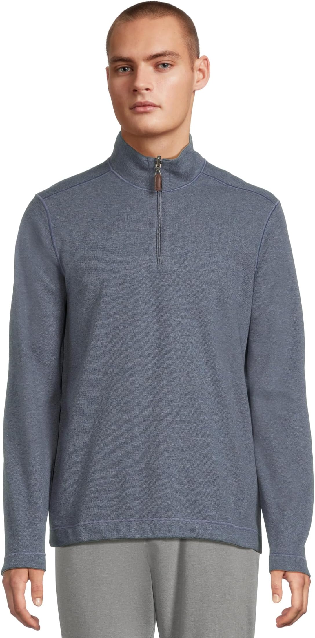Свитер Johnston & Murphy Men's Reversible Solid Quarter-zip, Blue/Gray
Свитер Johnston & Murphy Men's Reversible Solid Quarter-zip, Blue/Gray
