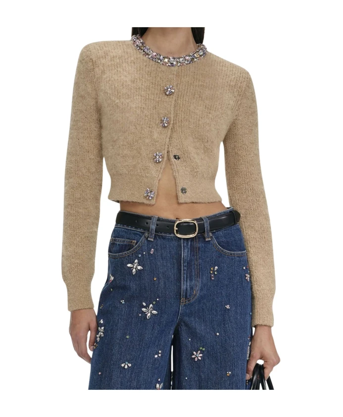 Коричневый свитер осень-зима 2025 Self Portrait, коричневый
Коричневый свитер осень-зима 2025 Self Portrait, коричневый