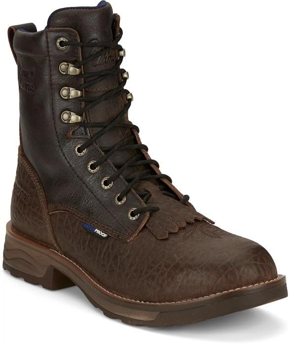 Мужские ботинки Tony Lama TW3431 High Plains 8 с водонепроницаемым носком и шнуровкой, коричневый
Мужские ботинки Tony Lama TW3431 High Plains 8 с водонепроницаемым носком и шнуровкой, коричневый