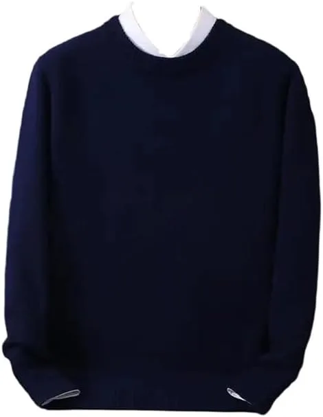 Мужской теплый кашемировый свитер Casual Basic Soft Pullover с длинным рукавом Slim Fit
Мужской теплый кашемировый свитер Casual Basic Soft Pullover с длинным рукавом Slim Fit
