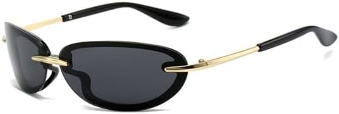 Солнцезащитные очки прямоугольной формы конфетных цветов, модные спортивные очки для вождения, трендовые сине-зеленые солнцезащитные очки с защитой от УФ-излучения UV400 MTZJH, Black Gray
Солнцезащитные очки прямоугольной формы конфетных цветов, модные спортивные очки для вождения, трендовые сине-зеленые солнцезащитные очки с защитой от УФ-излучения UV400 MTZJH, Black Gray