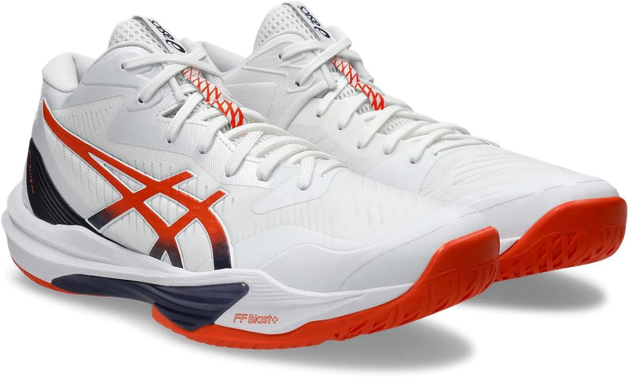 Мужские волейбольные кроссовки Asics Sky Elite FlyteFoam 3, белый/оранжевый
Мужские волейбольные кроссовки Asics Sky Elite FlyteFoam 3, белый/оранжевый