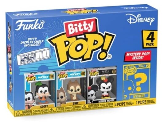 Funko POP!, коллекционная фигурка, Bitty Pop: Disney: Goofy 
Funko POP!, коллекционная фигурка, Bitty Pop: Disney: Goofy