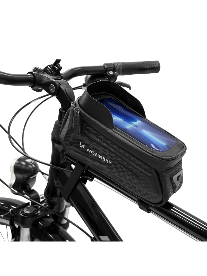 Wozinsky Велосипедная сумка на раму, 1,7 л, с чехлом для мобильного телефона, черная
Wozinsky Велосипедная сумка на раму, 1,7 л, с чехлом для мобильного телефона, черная