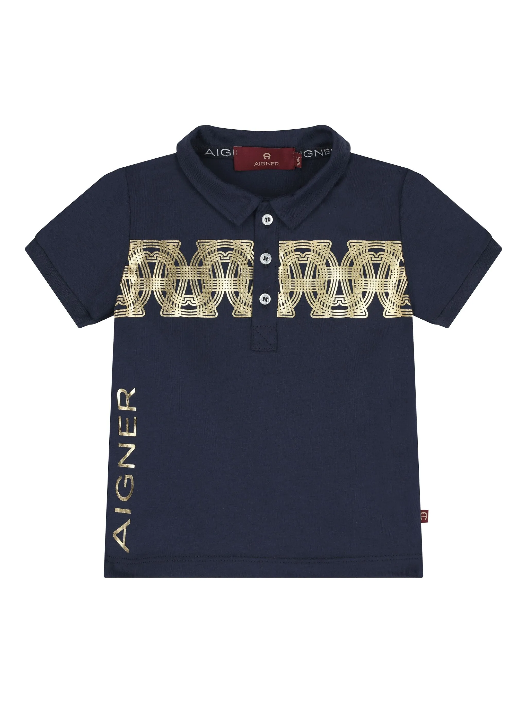 Рубашка поло с логотипом Aigner Kids, синий
Рубашка поло с логотипом Aigner Kids, синий