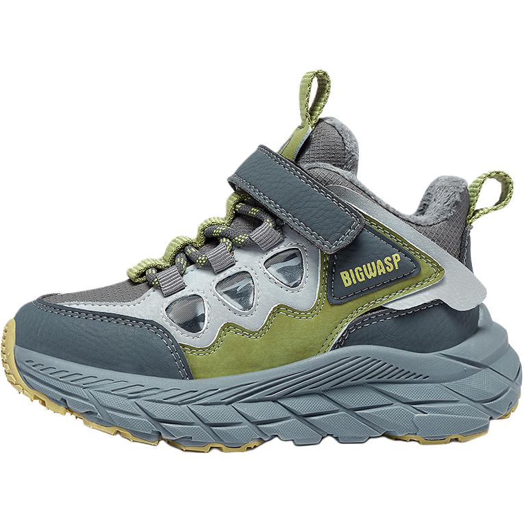 Низкие детские кроссовки для активного отдыха BIG WASP, серый 
Низкие детские кроссовки для активного отдыха BIG WASP, серый