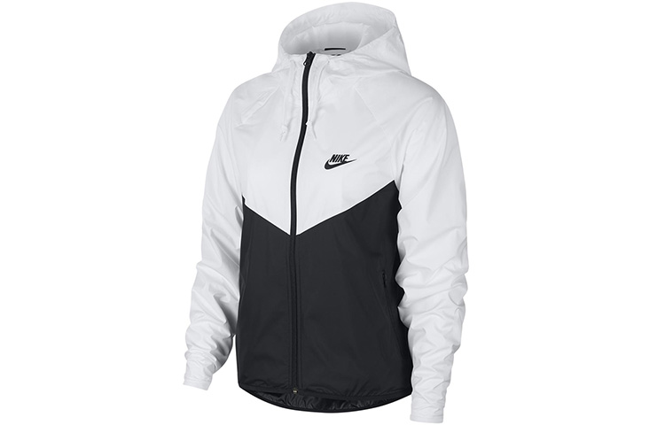 Nike Куртка женская черно-белая, Black White
Nike Куртка женская черно-белая, Black White