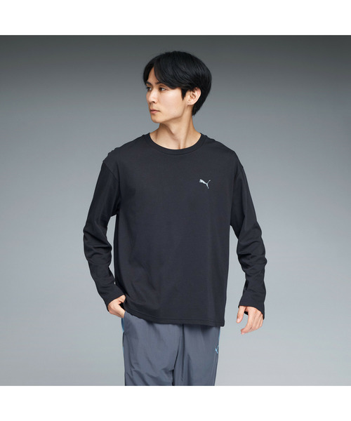 Мужская футболка с длинным рукавом, расслабленного кроя PUMA, черный
Мужская футболка с длинным рукавом, расслабленного кроя PUMA, черный