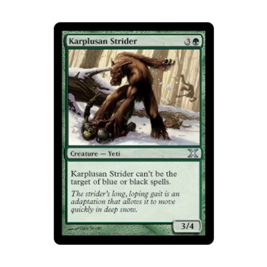 CCG Карплюсанский долгоног (U) (Рольга), MTG - 10th Edition
CCG Карплюсанский долгоног (U) (Рольга), MTG - 10th Edition