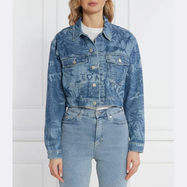 Укороченная джинсовая куртка Tommy Hilfiger, синий
Укороченная джинсовая куртка Tommy Hilfiger, синий